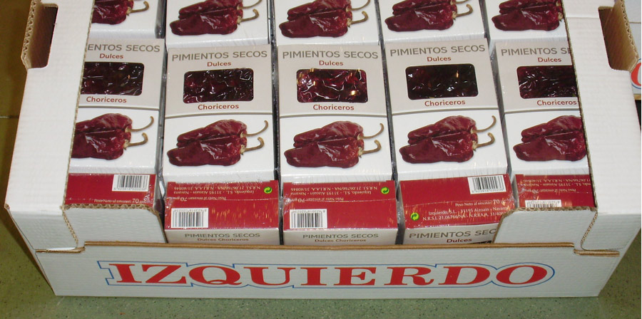 Cajetillas de Pimientos